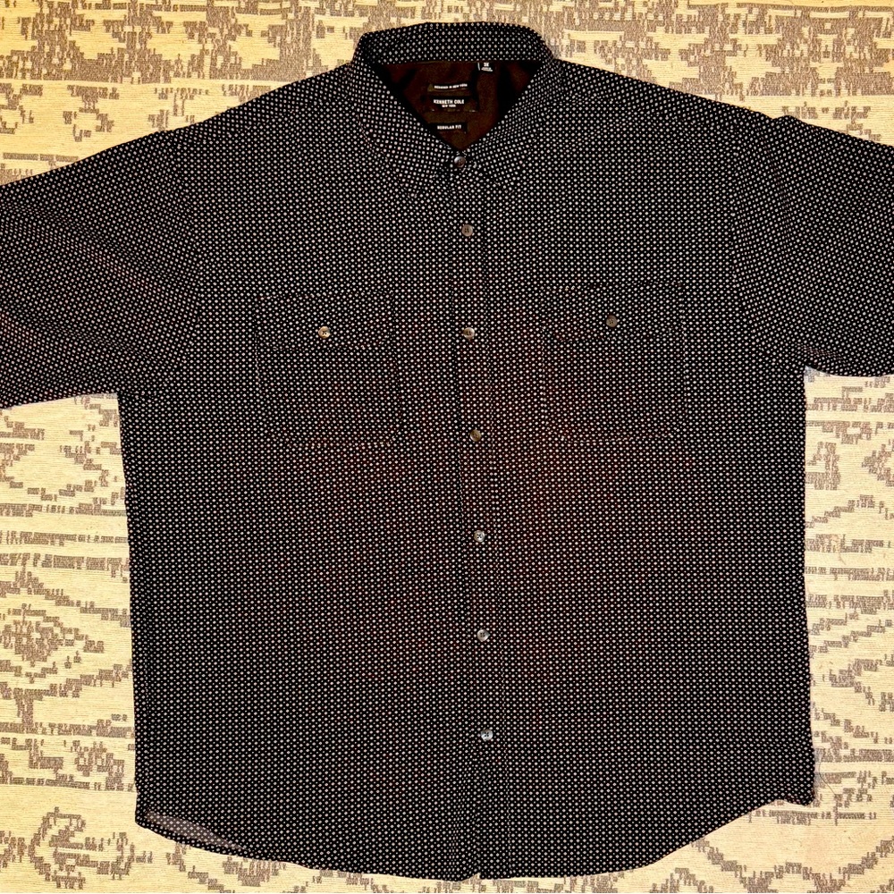 Kenneth Cole New York 
size: 3x
Color: Black & White
Made in Bangladesh